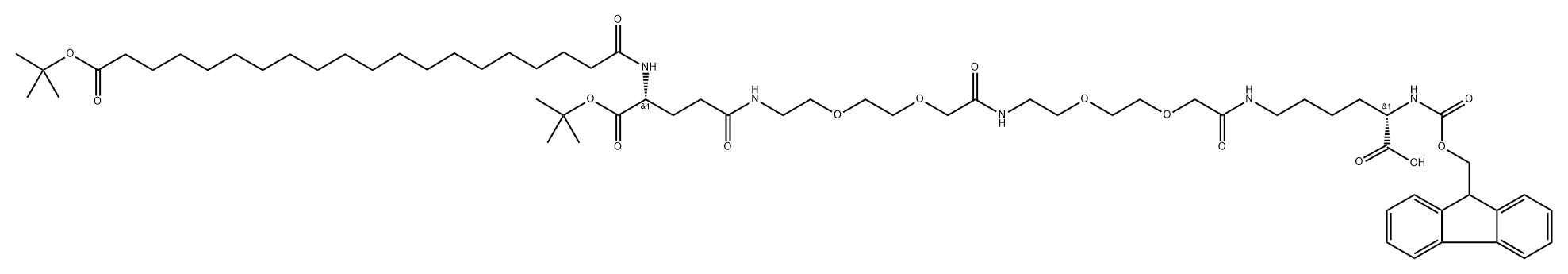 Fmoc-L-Lys[C20-OtBu-Glu(OtBu)-AEEA-AEEA]-OH